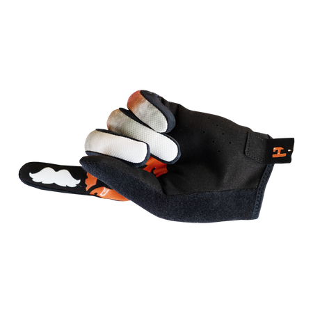 Payson(Stache) inspired gloves | Seal Orange