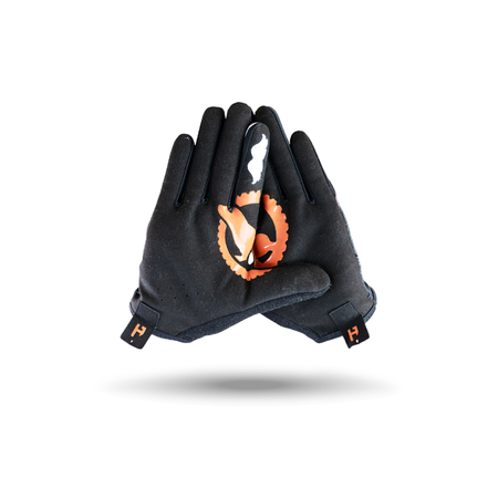 Payson(Stache) inspired Orange gloves Seal |