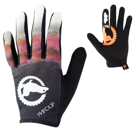 Payson(Stache) inspired gloves Orange Seal 